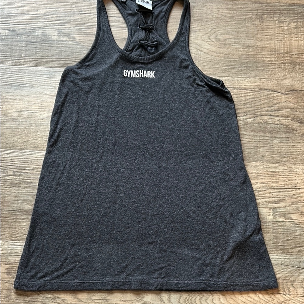 Gymshark Gray Racerback Tank Top
